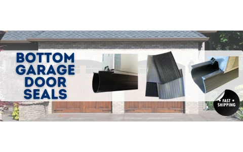 garage door seal banner