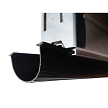 3" Black Vinyl Bottom Garage Door Seal 