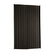 3-1/8" Black Vinyl Bottom Garage Door Seal 