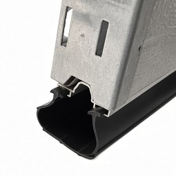 4-1/2" Black Vinyl T-style Seal 