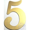 #5 Brass Magnetic Number 