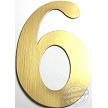 #6 Brass Magnetic Number 