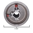 D400-144 Cable Drum (width) 