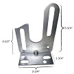 Torsion Spring Center Support Bracket (measurements) 