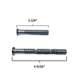 Lock Cylinder fasteners 