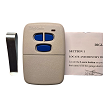 Remote includes visor clip and instructions 