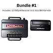 Bundle #1: Radio Receiver with One 1- Button Remote 