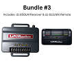 Bundle #3: Radio Receiver with One 3-Button Remote 