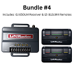 Bundle #4: Radio Receiver with Two 3-Button Remotes 