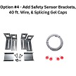 Option #4: Brackets, Wire, & Wire Connectors 
