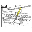 Straight Door Arm diagram 