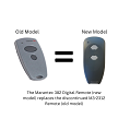 Old M3-2312 Remote replaced with new 382 Digital Remote 