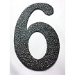 #6 Magnetic House Number 