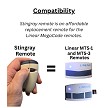 Stingray Replacement for Linear MegaCode Remotes 
