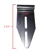 Low Headroom Top Roller Bracket measurements 